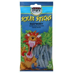 Paskesz Sour Sticks Raspberry - 3.5 Oz
