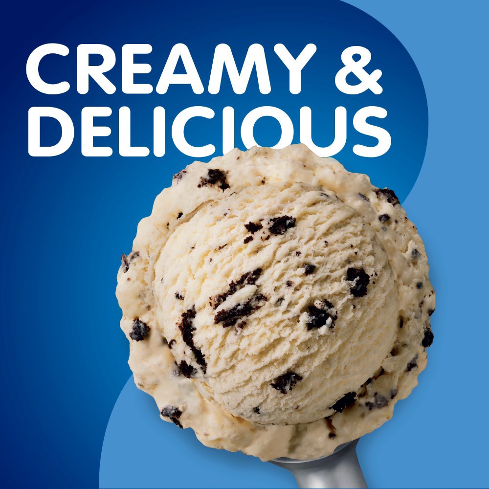 slide 2 of 5, Kroger® Cookies 'N Cream Ice Cream Pint, 16 oz