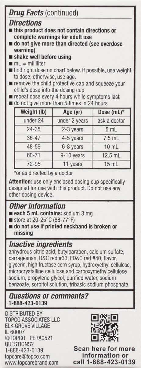 slide 2 of 9, TopCare Bubble Gum Elixir, 4 oz