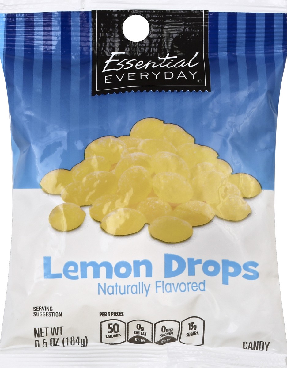 slide 4 of 6, Essential Everyday Candy Lemon Drops, 6.5 oz