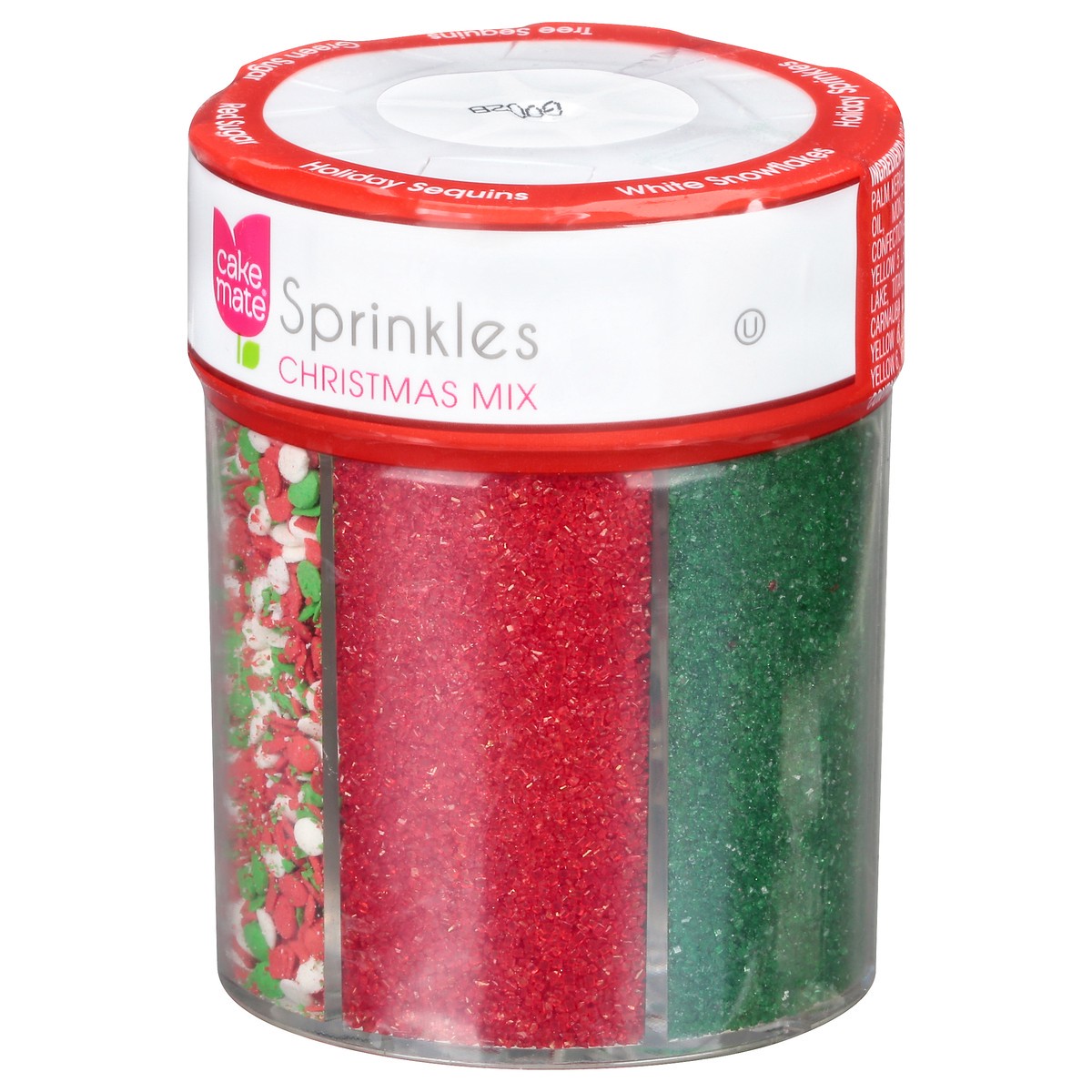 slide 7 of 12, Cake Mate Christmas Mix Sprinkles 6 oz, 6 oz