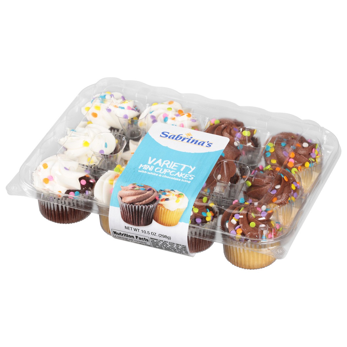 slide 14 of 14, Sabrina's Sabrinas Cupcake Mini Gold & Chocola, 10.5 oz