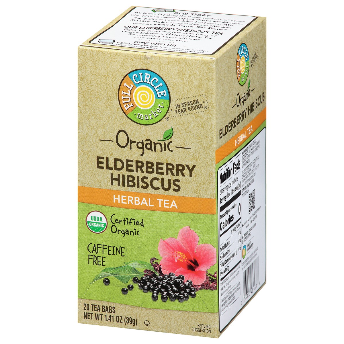 slide 7 of 18, Full Circle Market Organic Tea Bags Immunity Herbal Tea - 20 ct, 20 ct