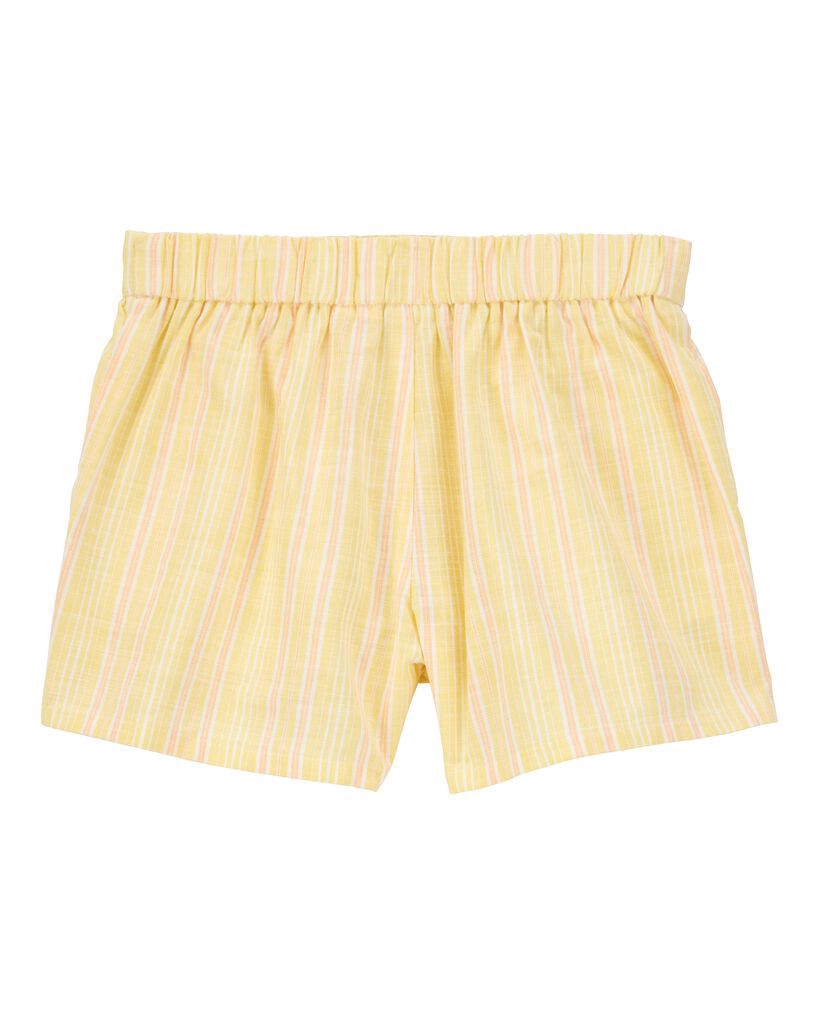 slide 2 of 3, Carter's Kid Striped Sun Short Yellow 12, 1 ct