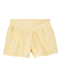 Carter's Kid Striped Sun Short Yellow 12