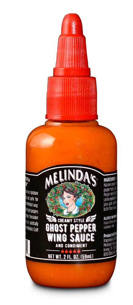 slide 1 of 1, Melindas Ghst Pep Wing Sauce, 40 ct