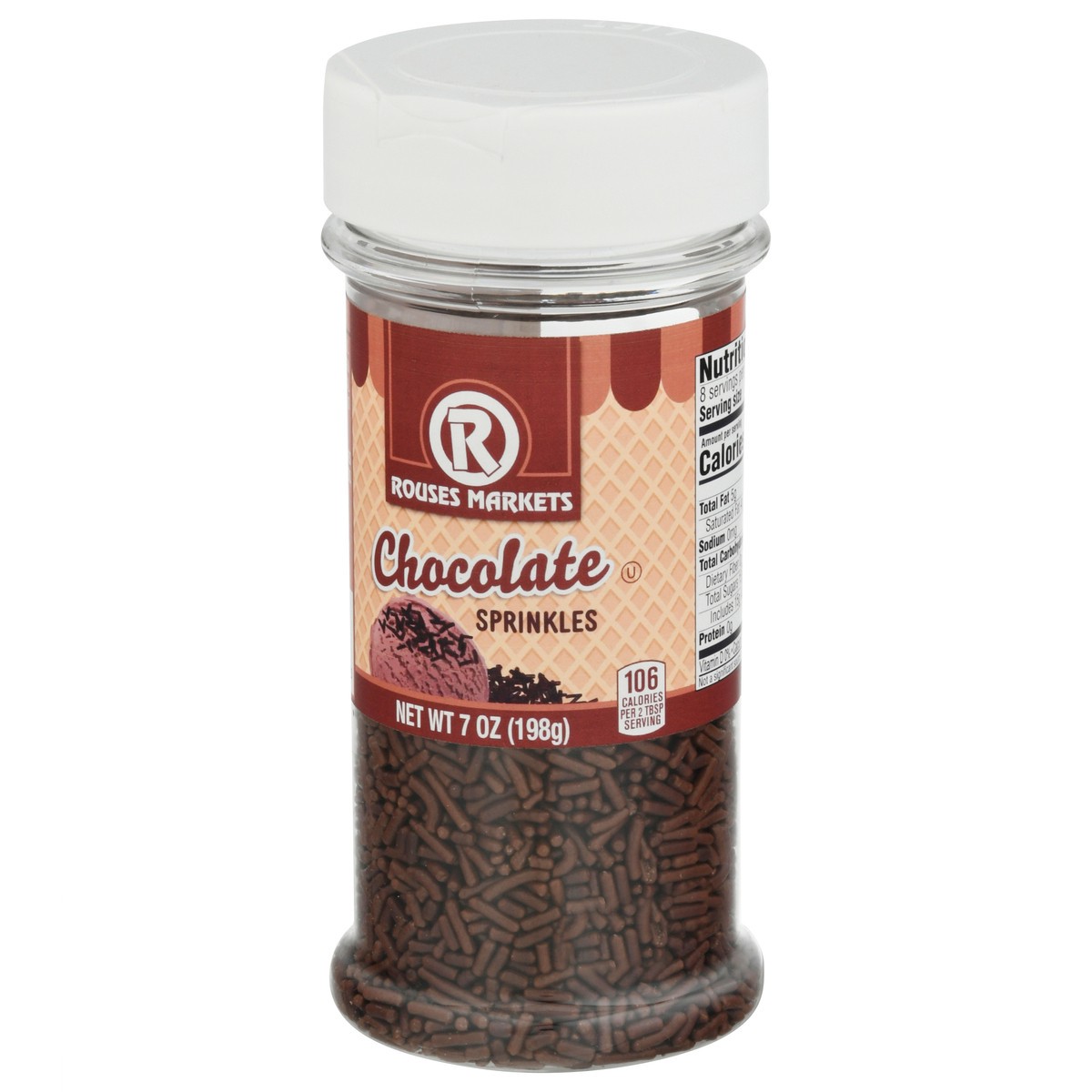 slide 9 of 13, Rouses Chocolate Sprinkle, 7 oz