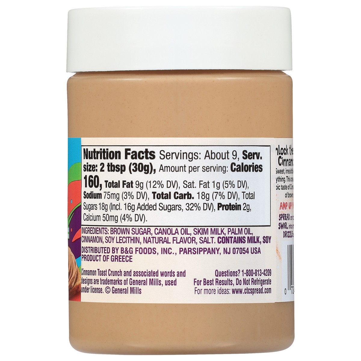 slide 3 of 9, Cinnamon Toast Crunch Cinnamon Spread, 10 oz