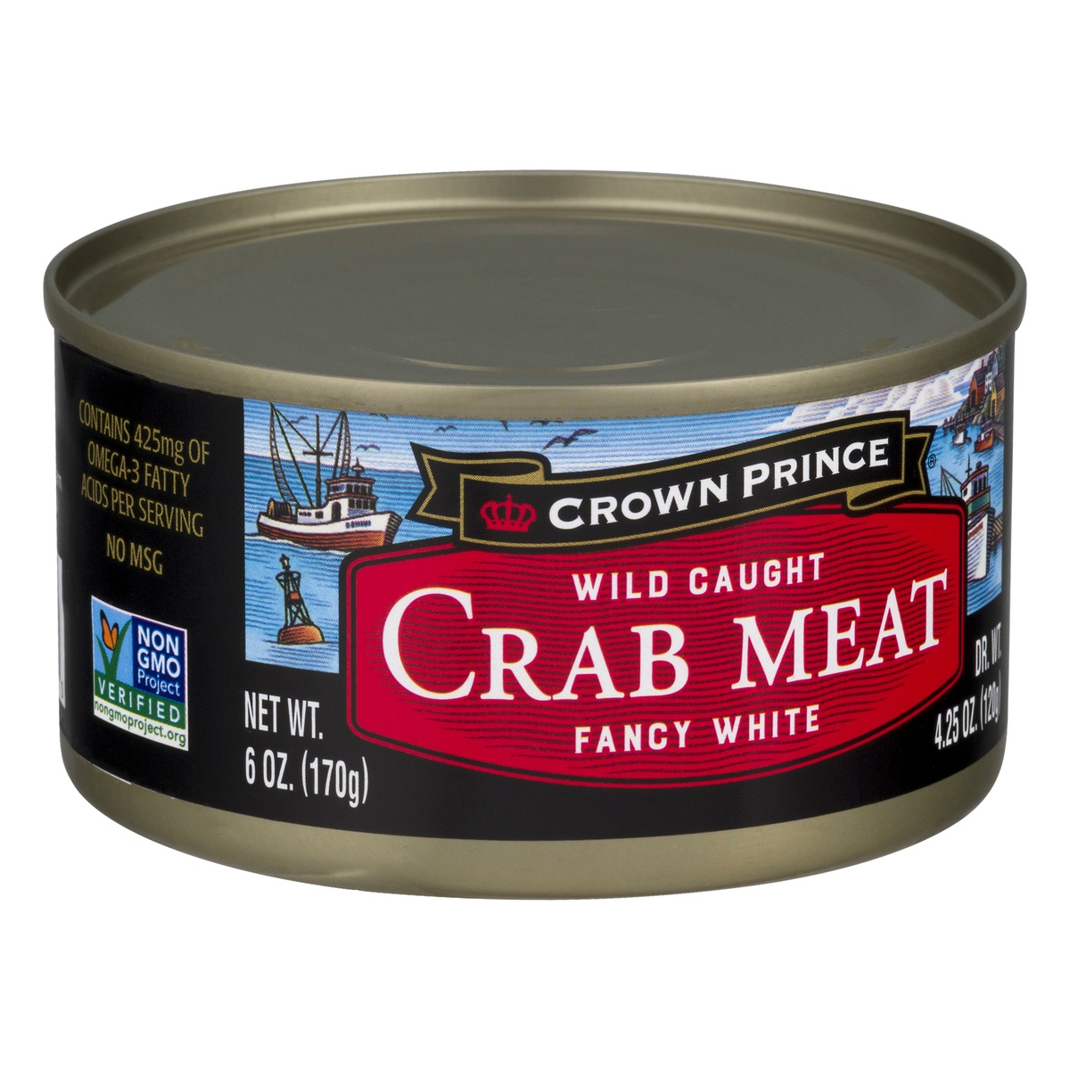 slide 2 of 10, Crown Prince Import Crab Meat, 6 oz