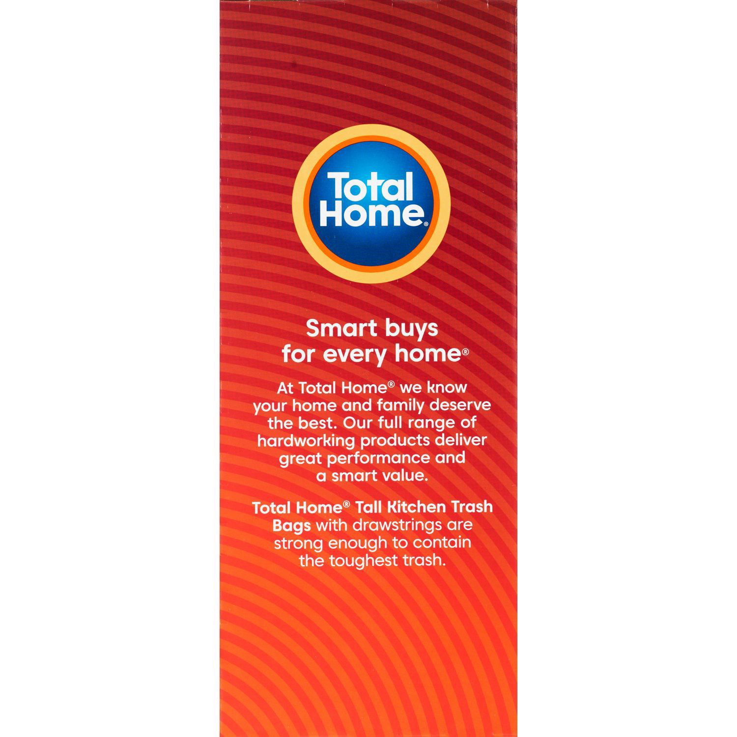 slide 6 of 7, Total Home 13 Gallon Tall Kitchen Trash Bags, 90 Ct, 90 ct