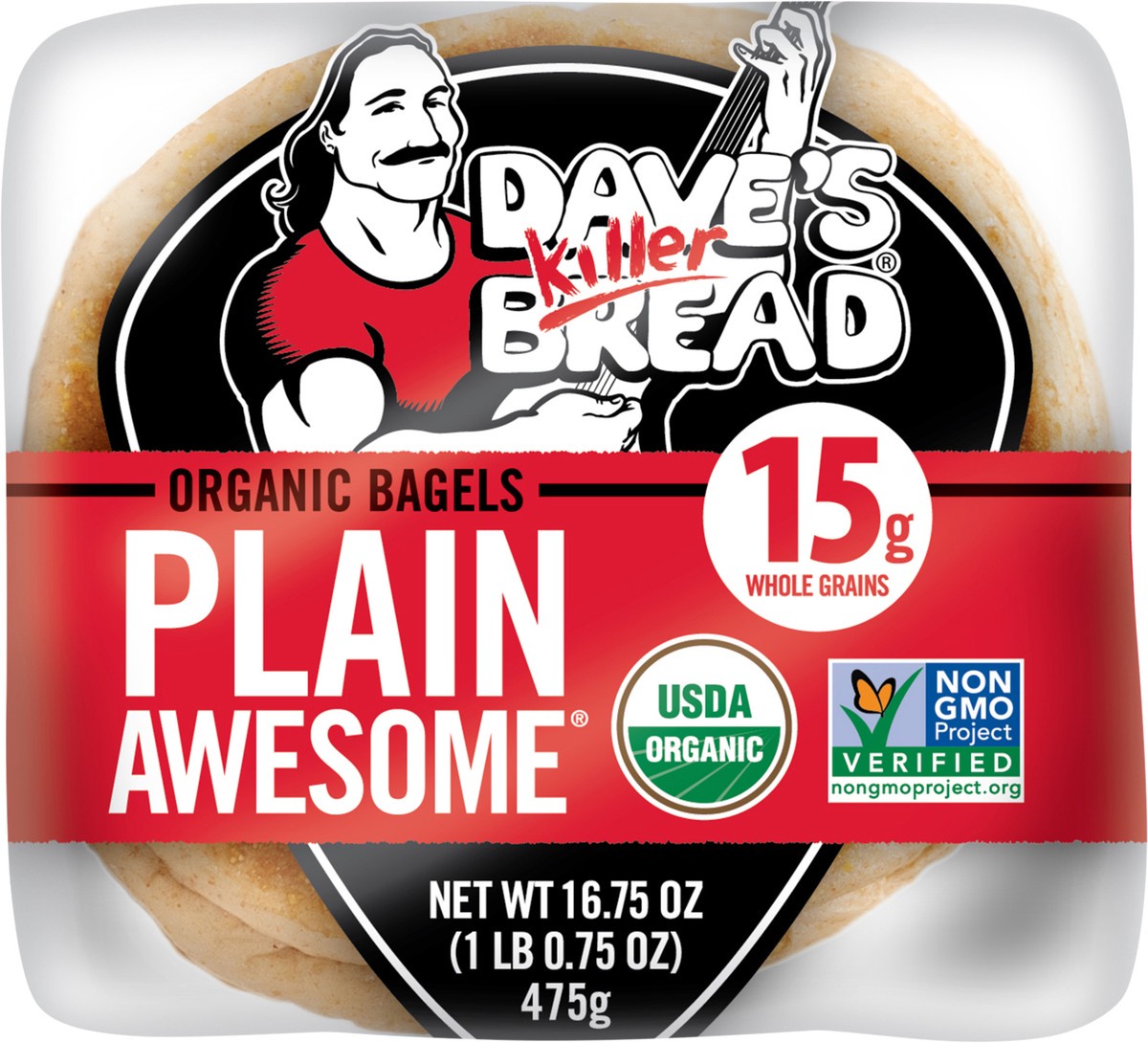 slide 4 of 8, Dave's Killer Bread Bagels, 16.75 oz