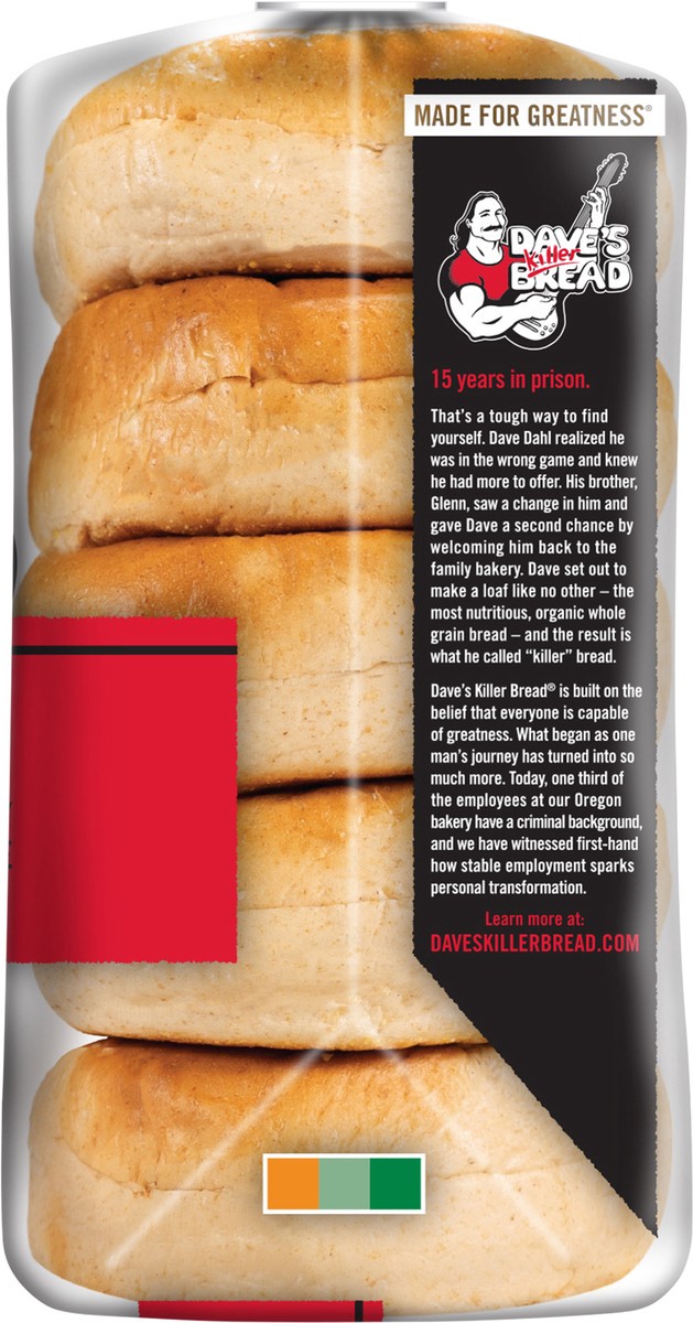 slide 8 of 8, Dave's Killer Bread Bagels, 16.75 oz