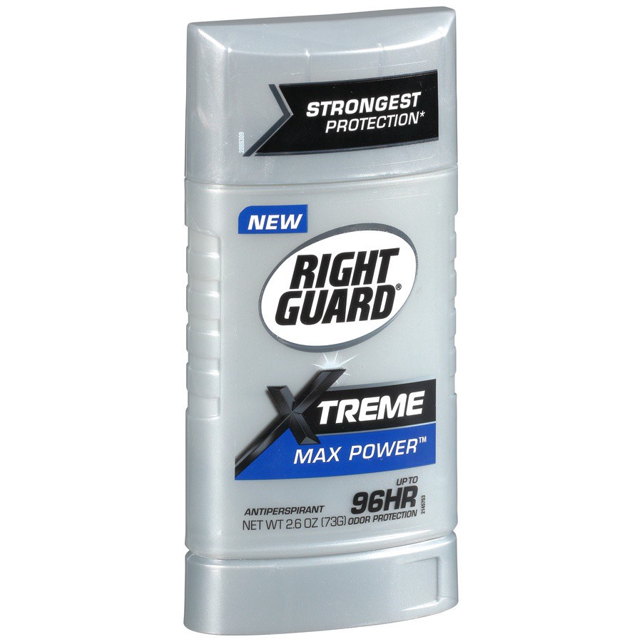 slide 3 of 6, Right Guard Xtreme Max Power Solid Antiperspirant, 2.6 oz