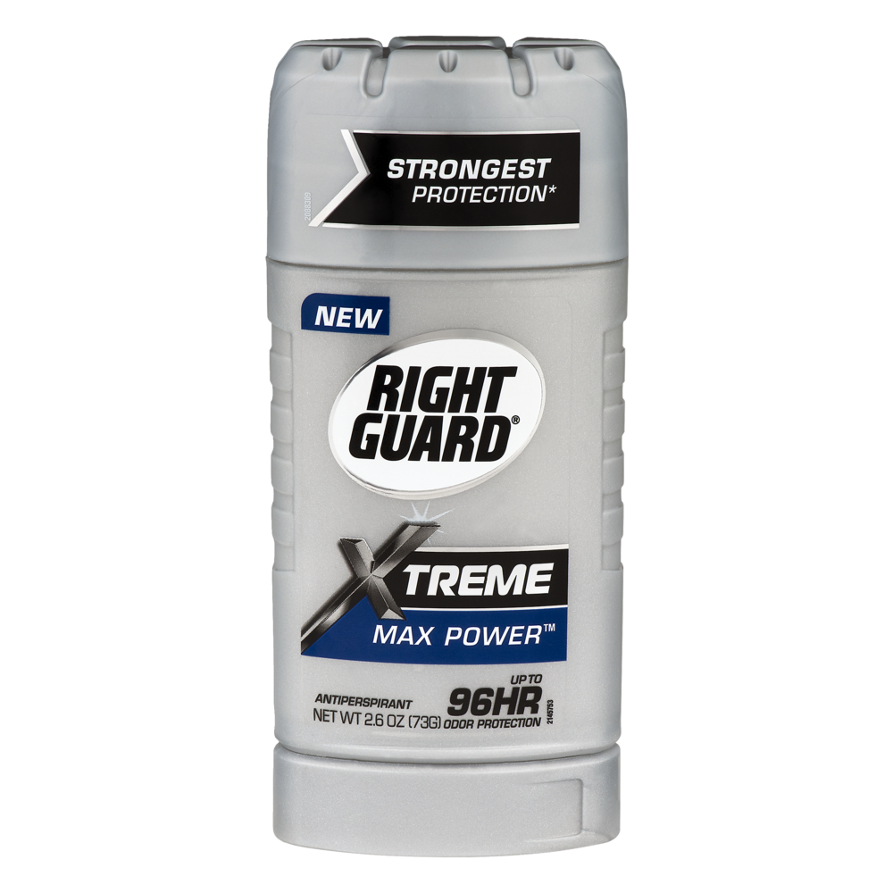 slide 1 of 6, Right Guard Xtreme Max Power Solid Antiperspirant, 2.6 oz