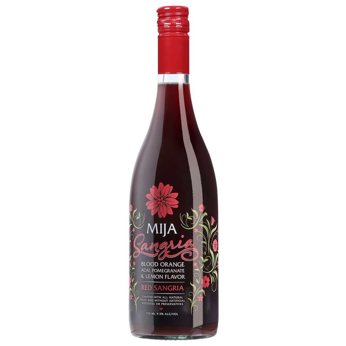 slide 4 of 9, Mija Sangria Mija Red Sangria | Premium Craft Sangria, 750 ml