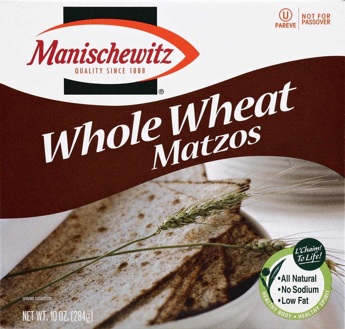 slide 2 of 4, Manischewitz Whole Wheat Matzos 10 oz, 10 oz