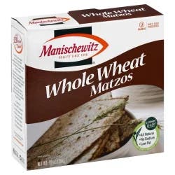 Manischewitz Whole Wheat Matzos 10 oz