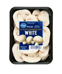 Kroger Sliced White Mushrooms