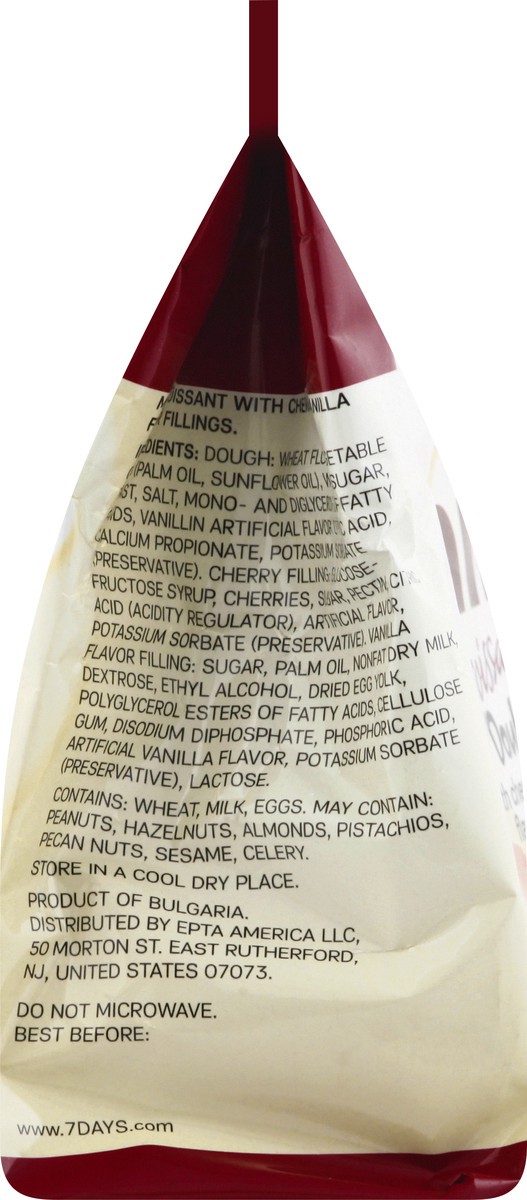 slide 11 of 13, 7DAYS Mini Double Cherry & Vanilla Flavor Fillings Croissants 2.12 oz, 2.12 oz