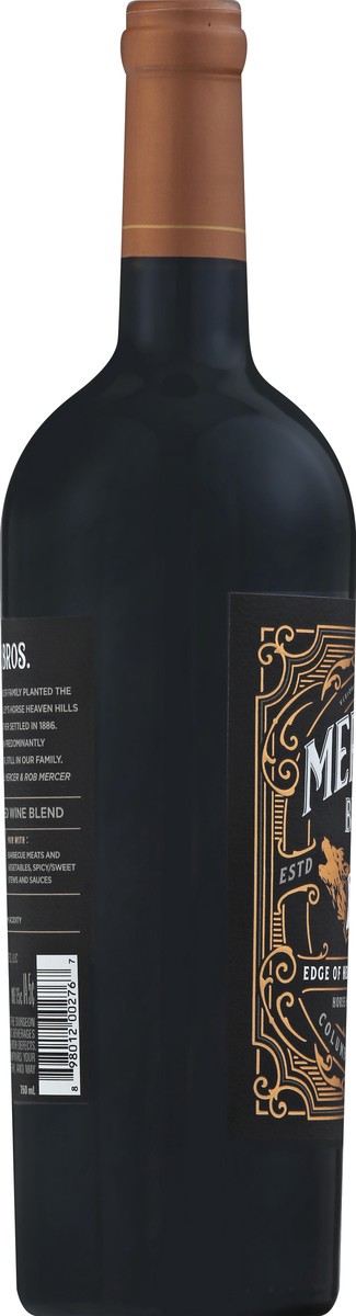 slide 7 of 11, Mercer Bros Horse Heaven Hills 2017 Columbia Valley Edge of Heaven Red Blend 750 ml, 750 ml