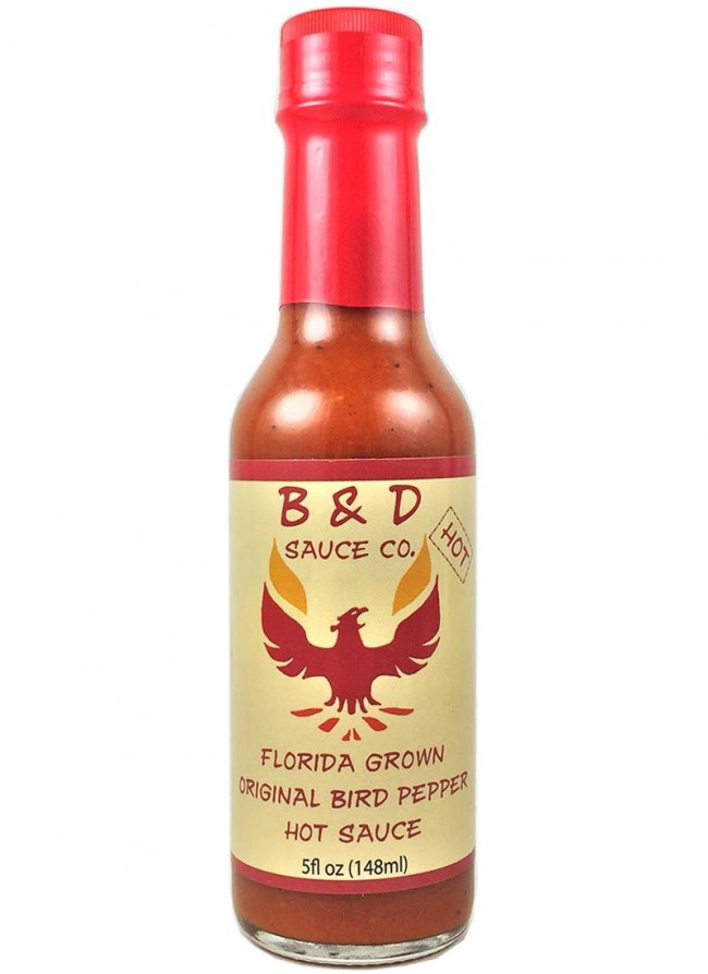 slide 1 of 1, B&D Sauce Co. Hot Bird Chili Hot Sauce, 5 oz
