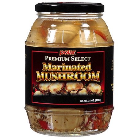 slide 1 of 1, Polar Italian Marinated Mushrooms, 6 oz