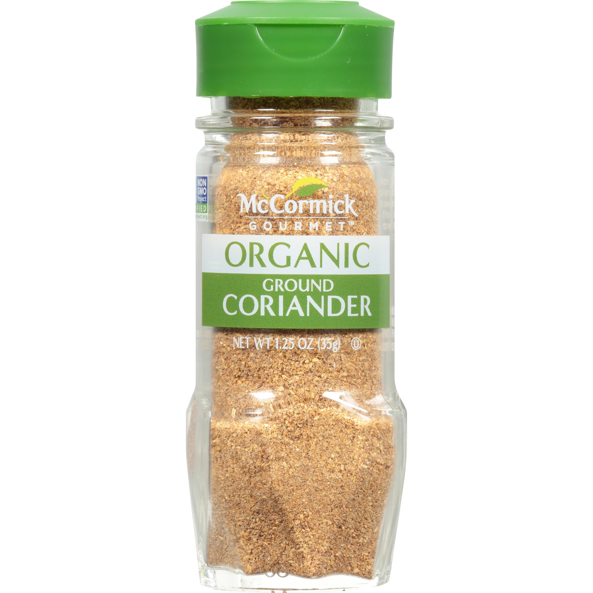 slide 1 of 7, McCormick Gourmet Organic Ground Coriander, 1.25 oz, 1.25 oz