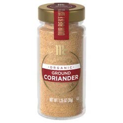 McCormick Gourmet Organic Ground Coriander, 1.25 oz