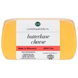 Lunds & Byerlys Butterkase Cheese 1 ea