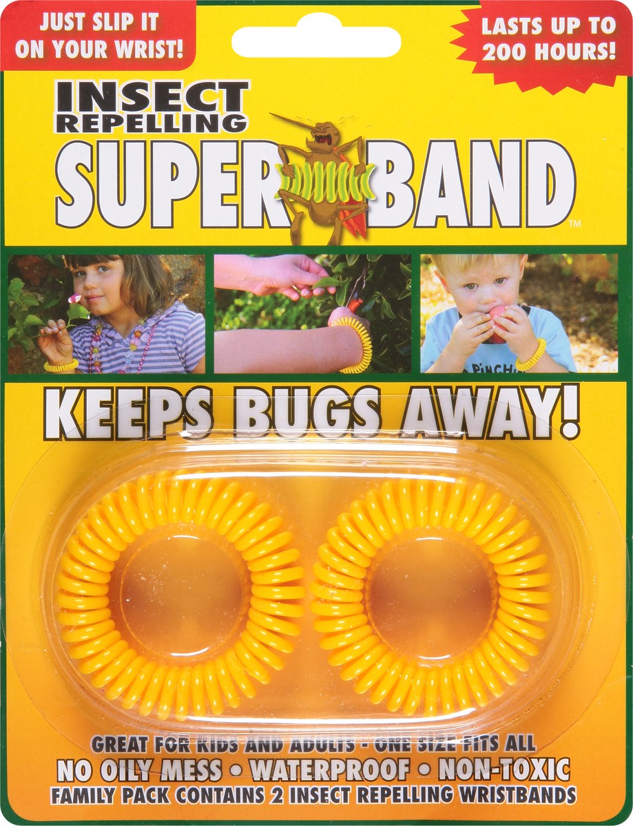 slide 1 of 12, Super Band SuperBand Insect Repelling Wristbands 2 ea, 2 ct