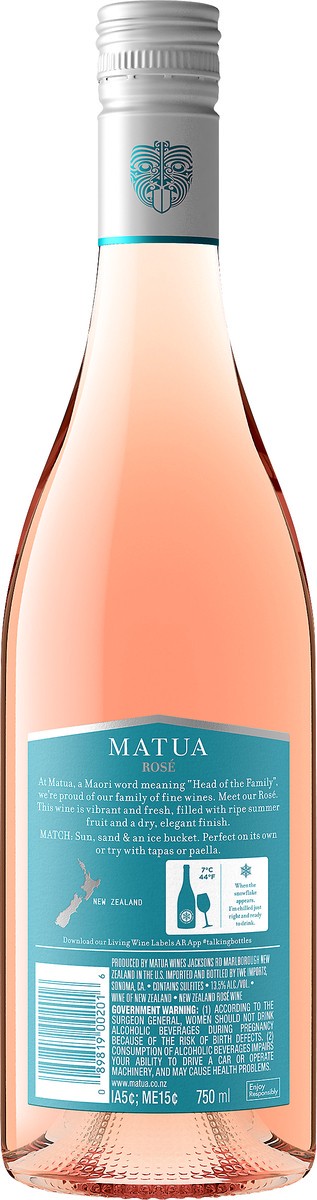 slide 4 of 5, Matua Rose New Zealand Wine, 750 ml