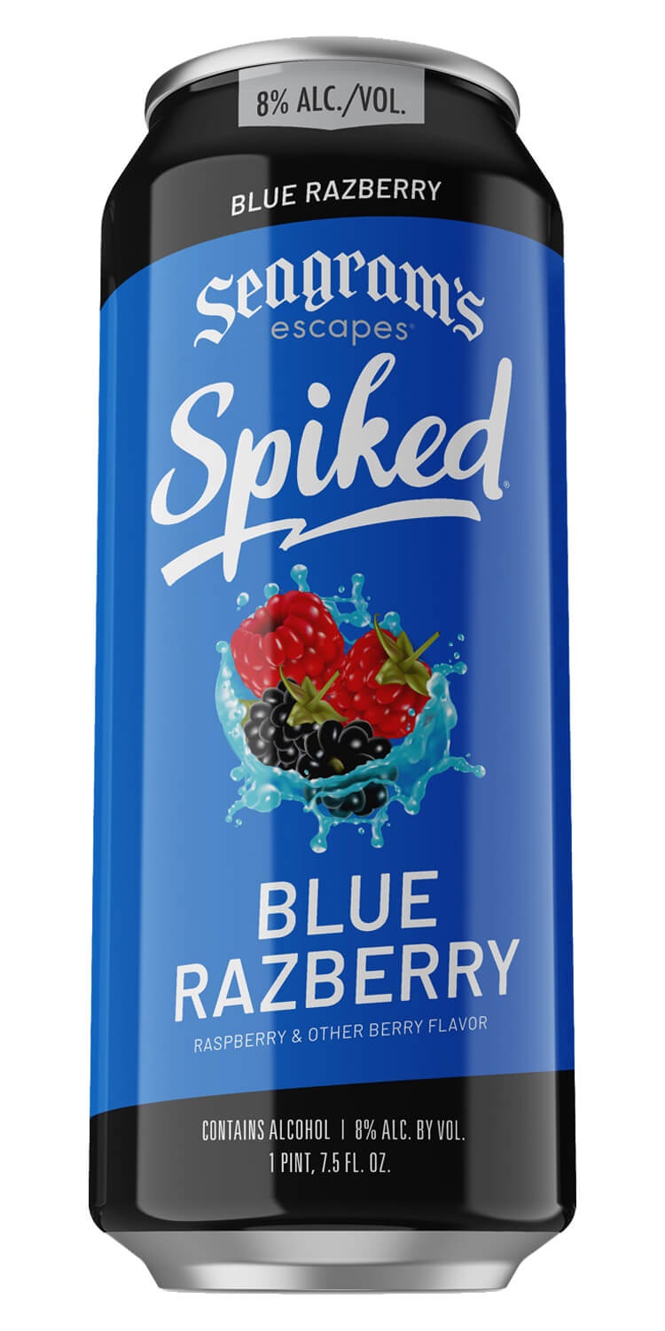 Seagram's Spiked Blue Raspberry 23.5 oz Shipt