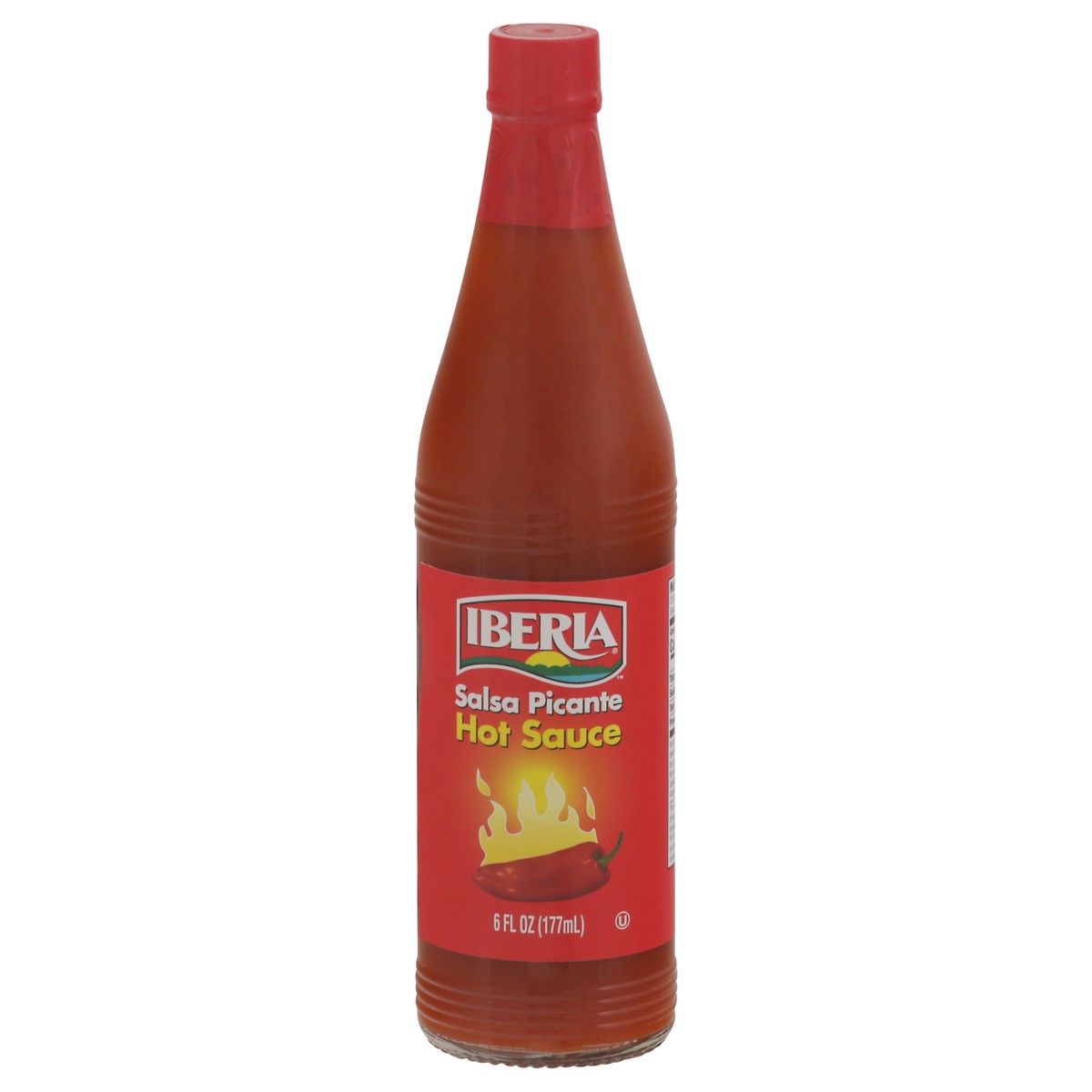 slide 1 of 13, Iberia Hot Sauce 6 fl oz, 6 fl oz