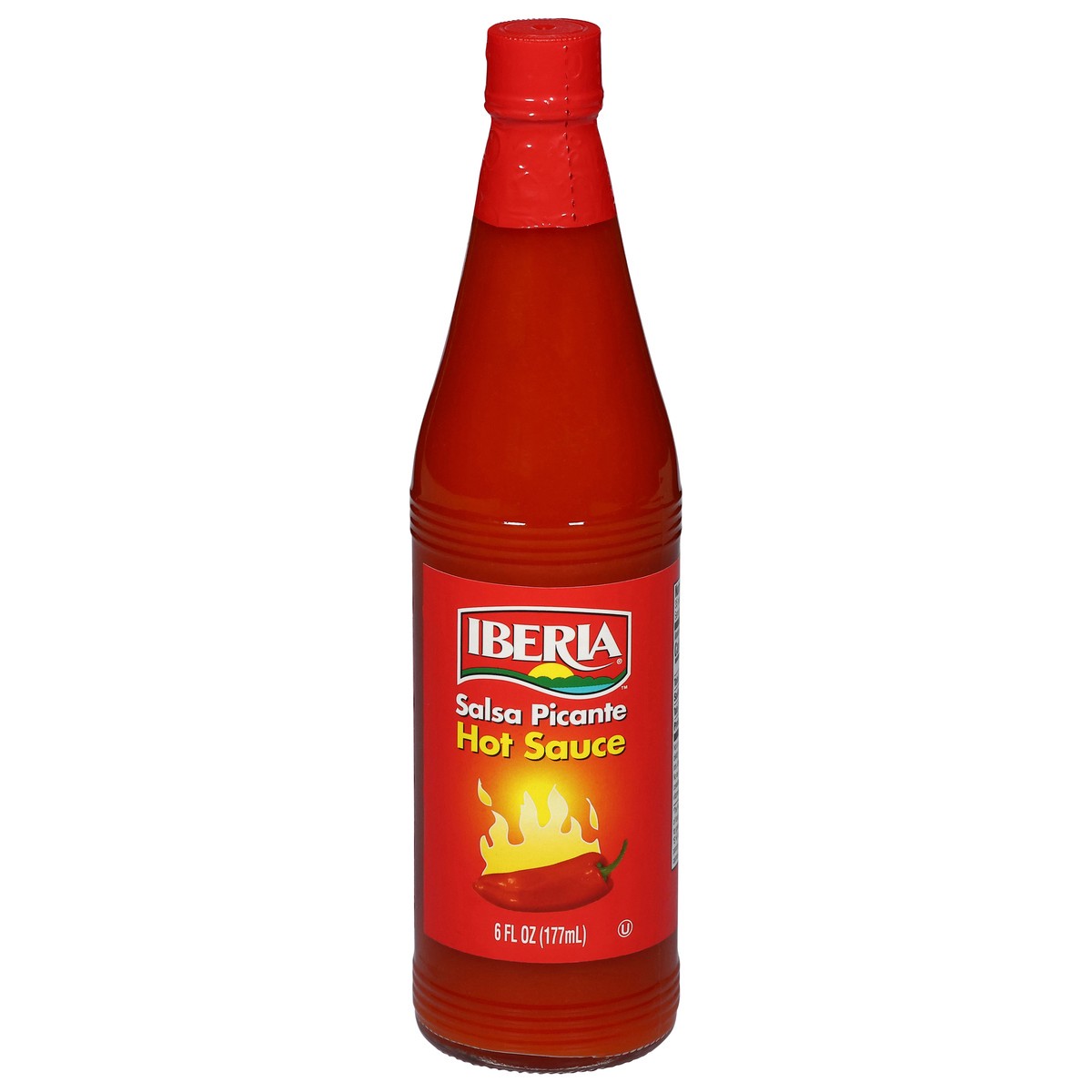 slide 1 of 13, Iberia Hot Sauce 6 fl oz, 6 fl oz