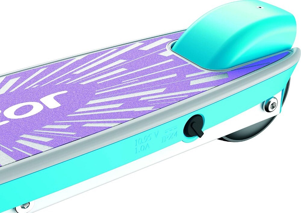 slide 2 of 4, Razor Party Pop Scooter - White/Pink/Purple, 23.5 in x 11 in x 32.9 in