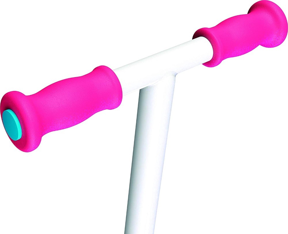 slide 4 of 4, Razor Party Pop Scooter - White/Pink/Purple, 23.5 in x 11 in x 32.9 in