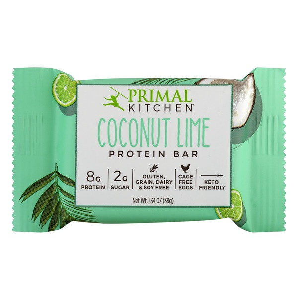 slide 1 of 1, Primal Kitchen Coconut Lime Protein Bar, 1.34 oz