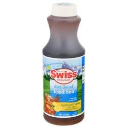 Swiss Premium Diet Decaf Lemon Flavor Iced Tea - 1 pint