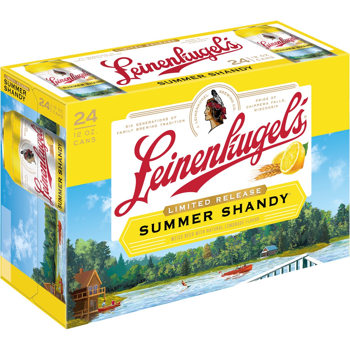 slide 6 of 8, Leinenkugel's Shandy, 288 fl oz