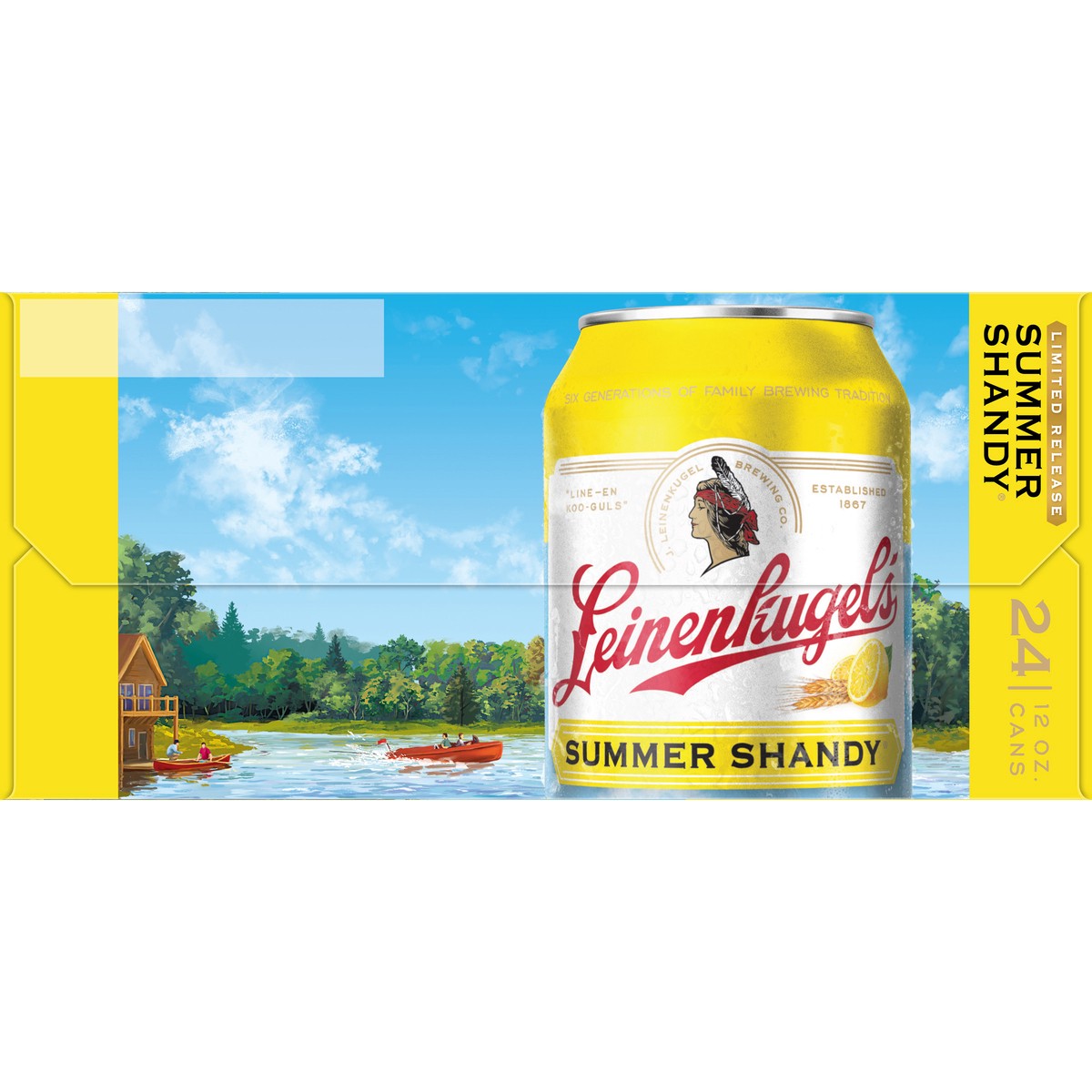 slide 2 of 8, Leinenkugel's Shandy, 288 fl oz
