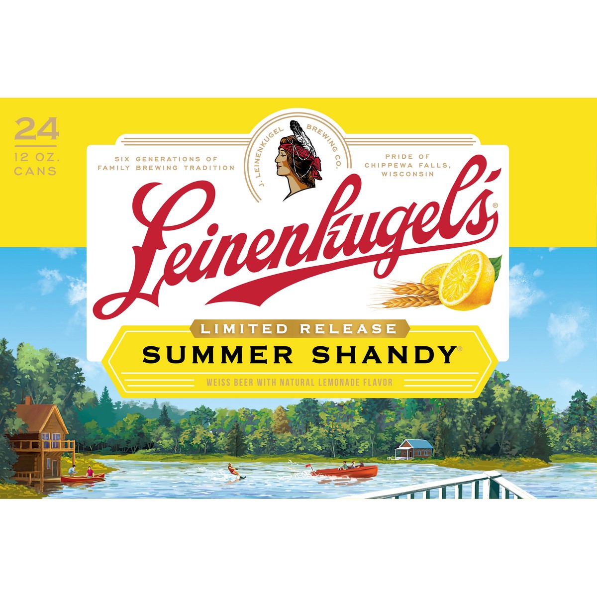 slide 7 of 8, Leinenkugel's Shandy, 288 fl oz