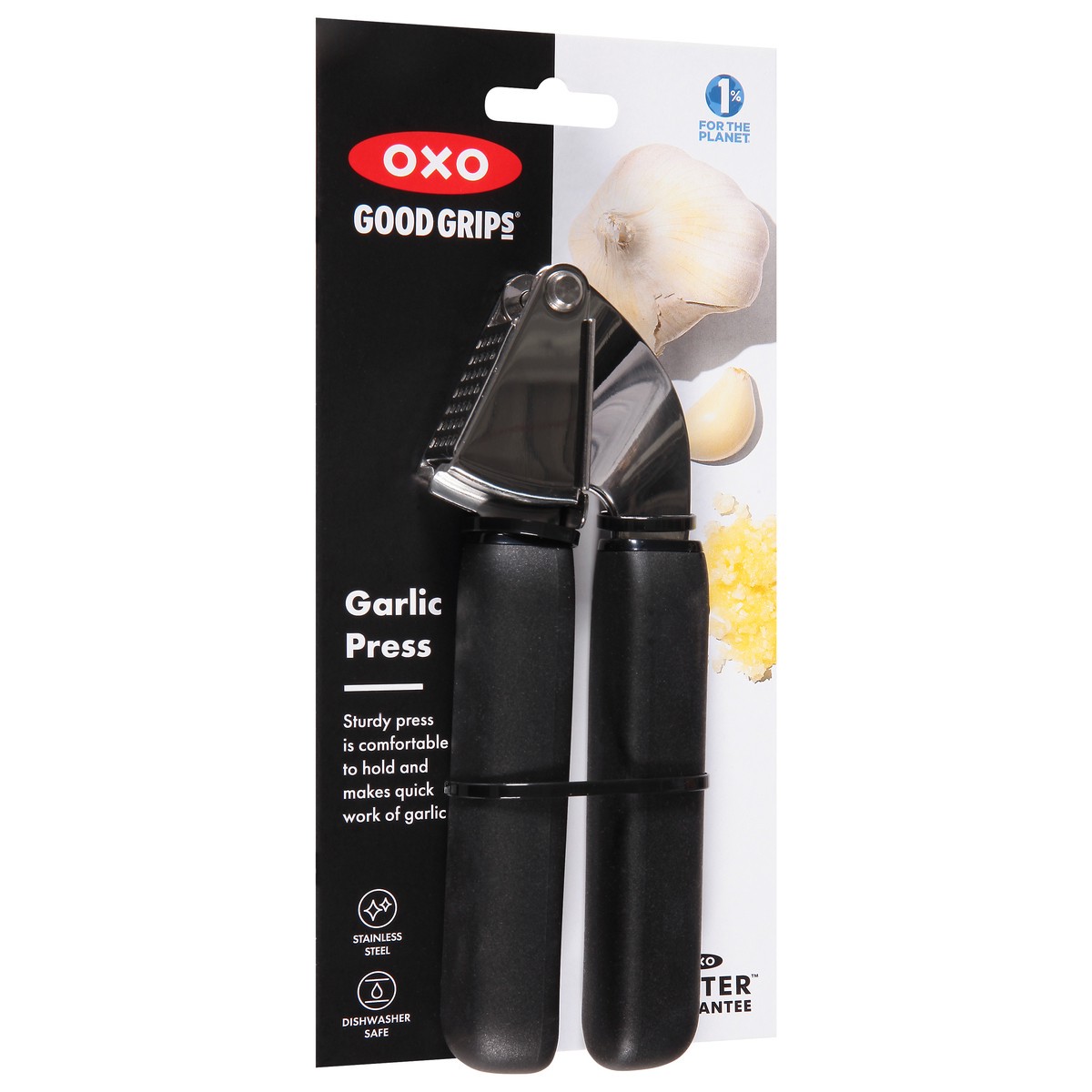 slide 2 of 9, OXO Good Grips Garlic Press 1 ea, 1 ea