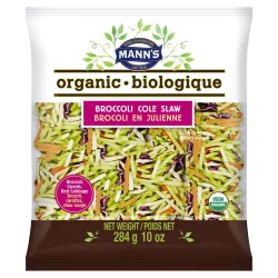 Mann's Sunny Shores Organic Broccoli Cole Slaw, Bag