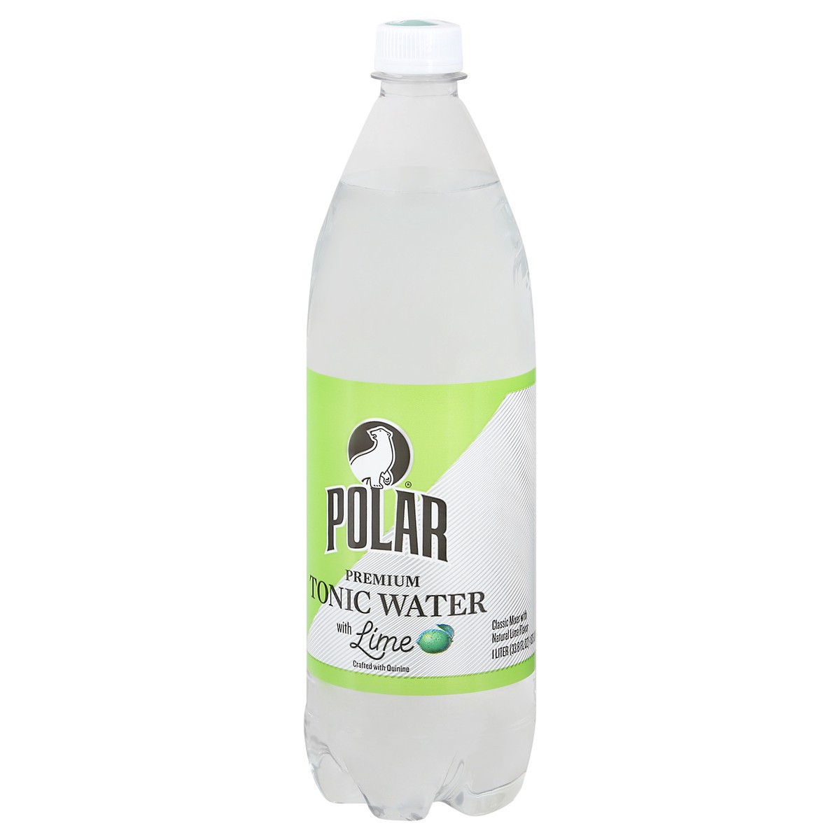 slide 3 of 9, Polar Lime Tonic Water Single, 1 liter