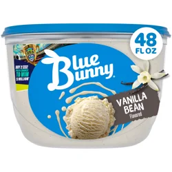 Blue Bunny Premium Vanilla Bean Ice Cream, 48 fl oz