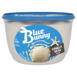 Blue Bunny Premium Vanilla Bean Ice Cream, 48 fl oz