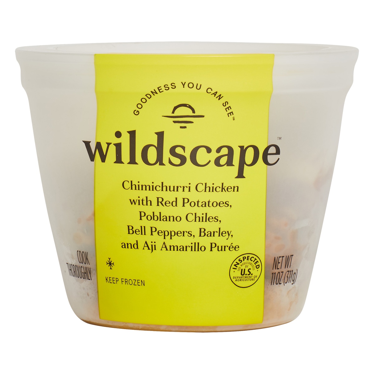 slide 1 of 8, WILDSCAPE Chimichurri Chicken Cup, 11.5 oz
