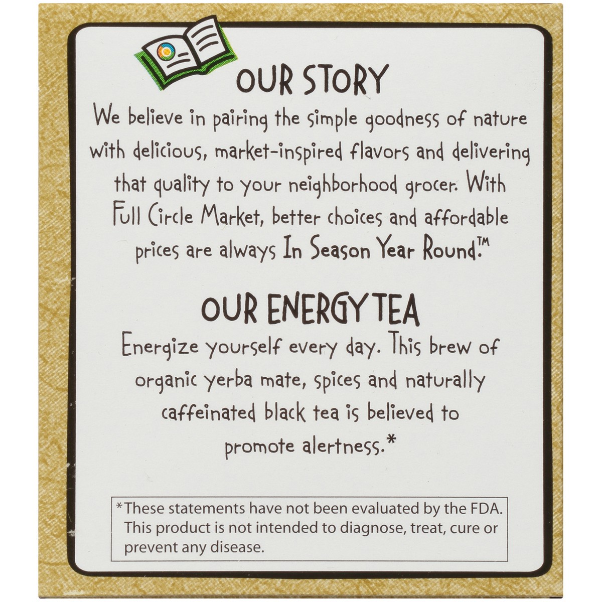 slide 4 of 12, Full Circle Market Tea Bags Functional Energy Organic - 1.13 oz, 1.13 oz