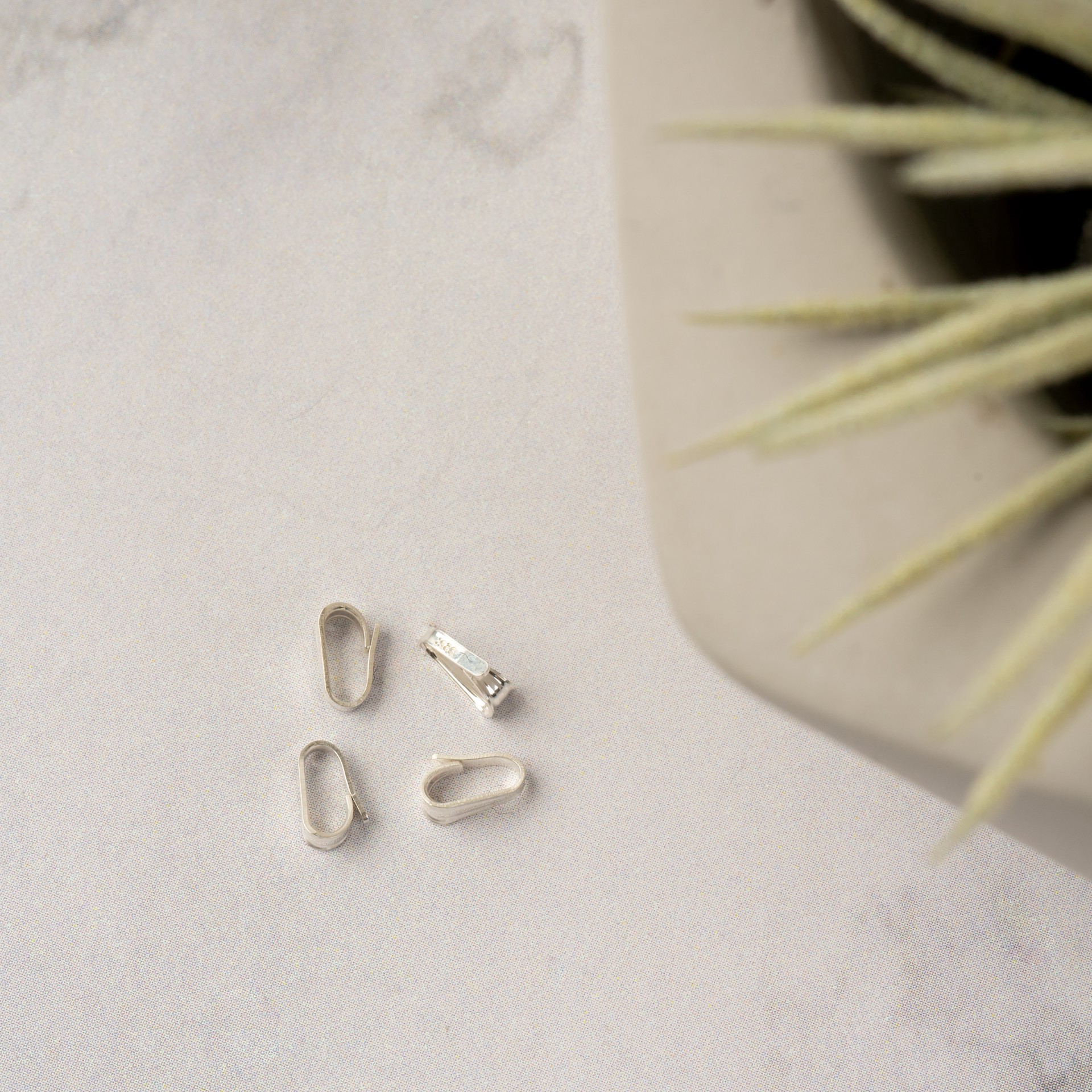 slide 2 of 3, Sterling Silver Small Bail Locket, 4ct. By Bead Landing, 4 ct