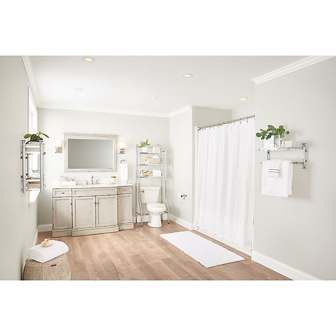 ORG 3Tier OvertheToilet Space Saver Chrome 1 ct Shipt